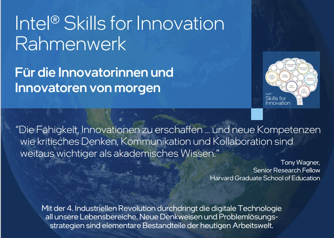 Rahmenwerk der neuen Bildungsplattform Skills for Innovation